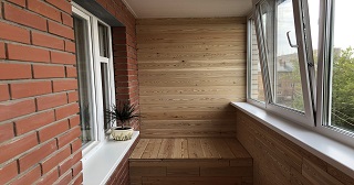 Отделка, остекление, утепление балконов в Сафоново от 206 руб. м/2.