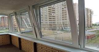 Остекление балкона Сафоново цена от 9744 руб. м/п. за 50 часов